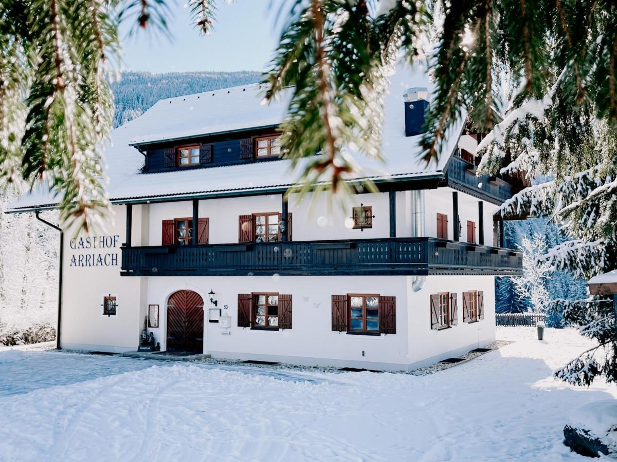 Pension Gasthof Arriach Eksteriør billede